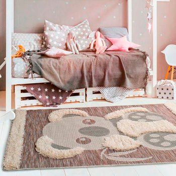 Alfombras 100% Polipropileno HEAT-SET FRISÈ Alfombra infantil koala beige